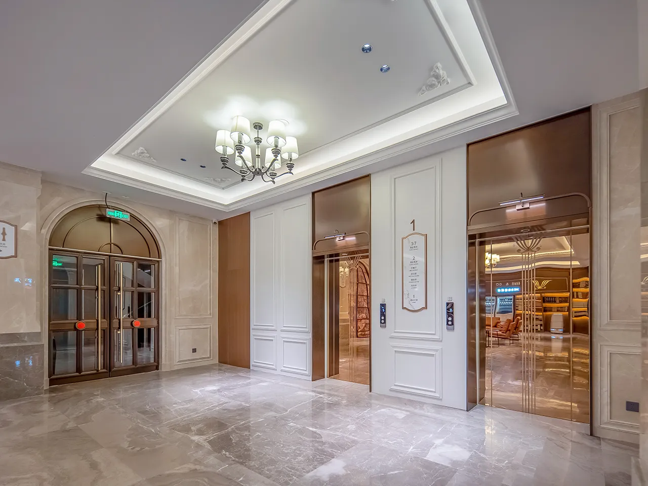 Lift lobby